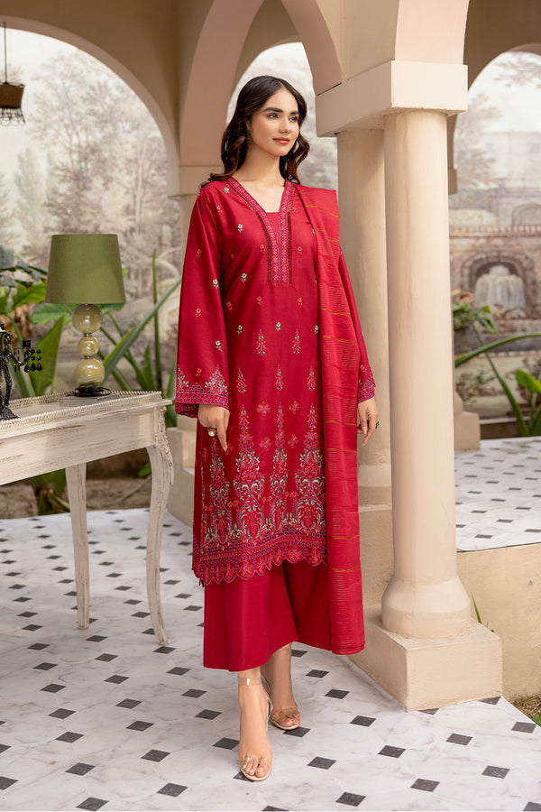 CHS-06-SAFWA CHERIE FINE EMBROIDERED UNSTITCHED LAWN COLLECTION VOL-1