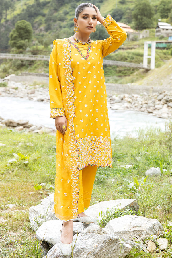 CAA-06 - SAFWA CLARA PREMIUM EMBROIDERED COTTON LAWN COLLECTION