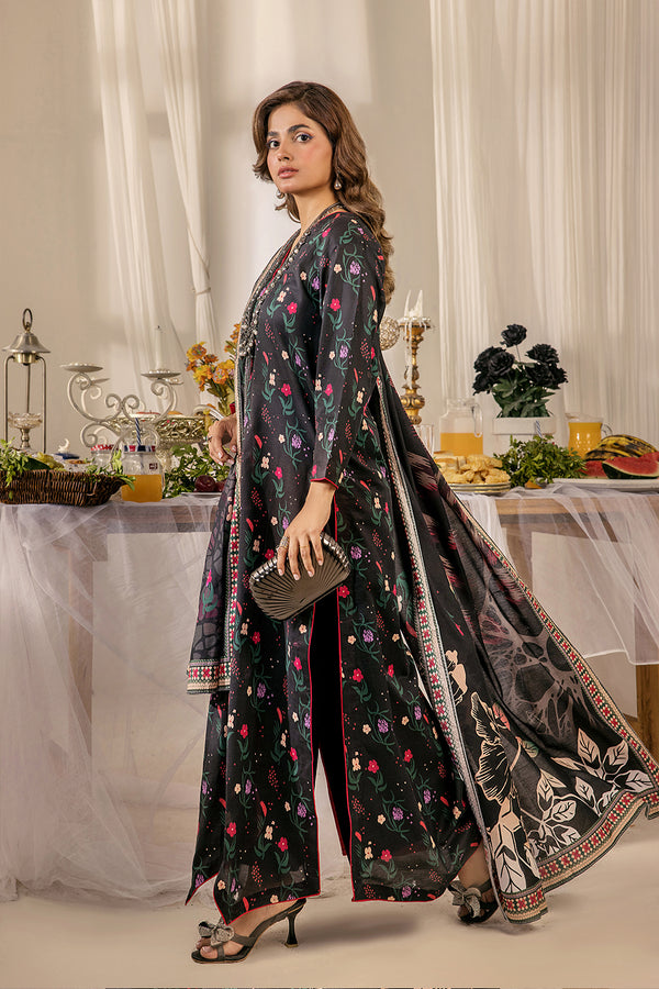 SPH-75-SAFWA PRAHA 3-PIECE FINE DIGITAL PRINTED UNSTITCHED LAWN COLLECTION VOL-08