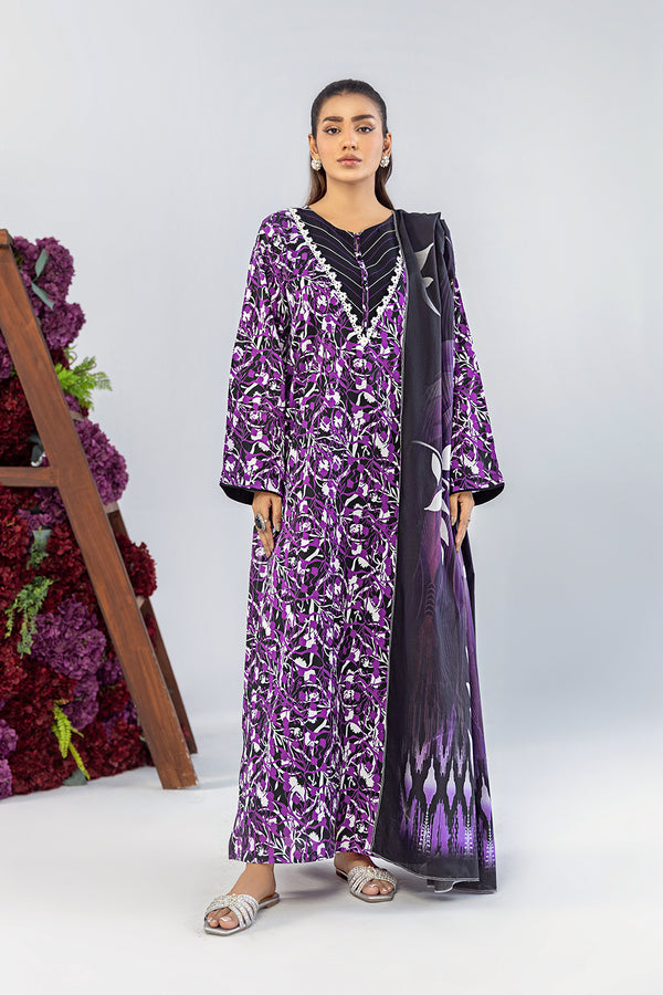 SPH-60-SAFWA PRAHA 3-PIECE FINE DIGITAL PRINTED UNSTITCHED LAWN COLLECTION VOL-06