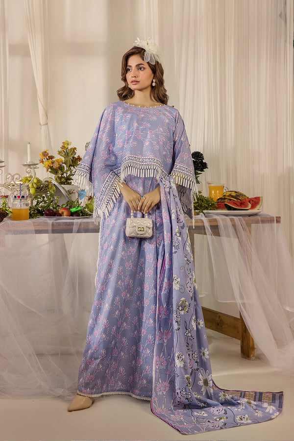 SPH-77-SAFWA PRAHA 3-PIECE FINE DIGITAL PRINTED UNSTITCHED LAWN COLLECTION VOL-08