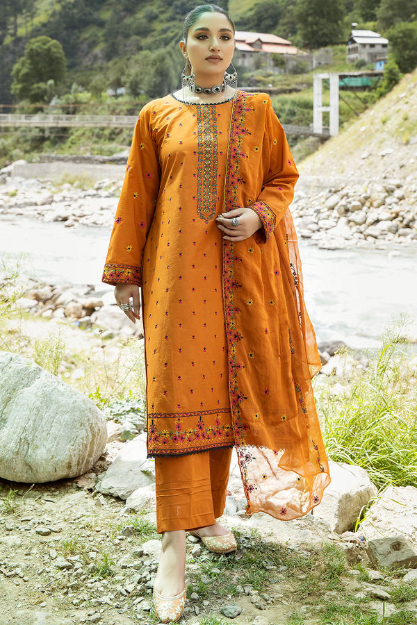 CAA-03 - SAFWA CLARA PREMIUM EMBROIDERED COTTON LAWN COLLECTION