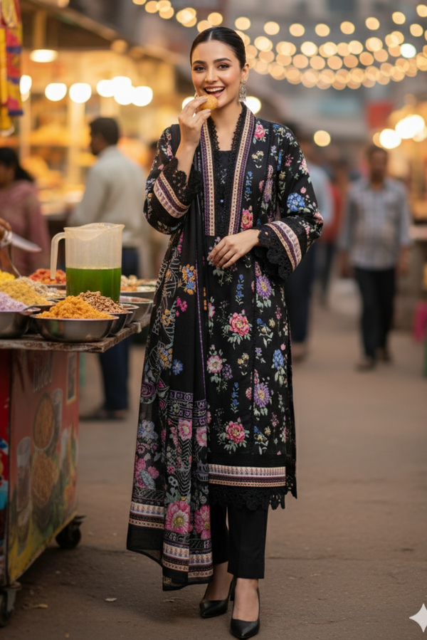 ROS04 I 3PC UNSTITCHED