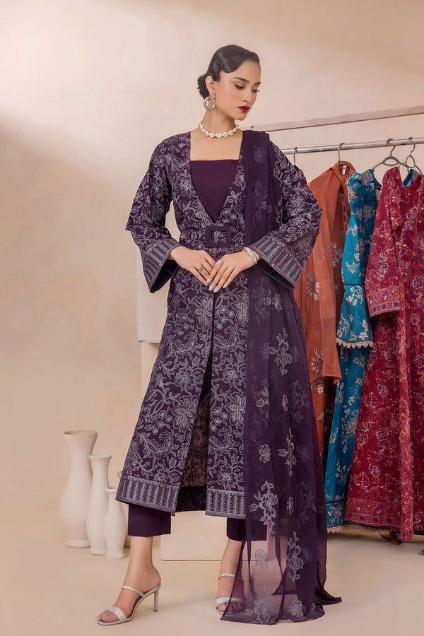 FLO05 | 3PC UNSTITCHED