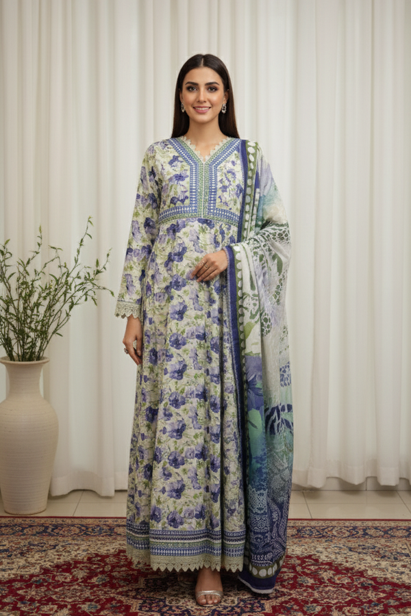 JAI26 I 3PC UNSTITCHED