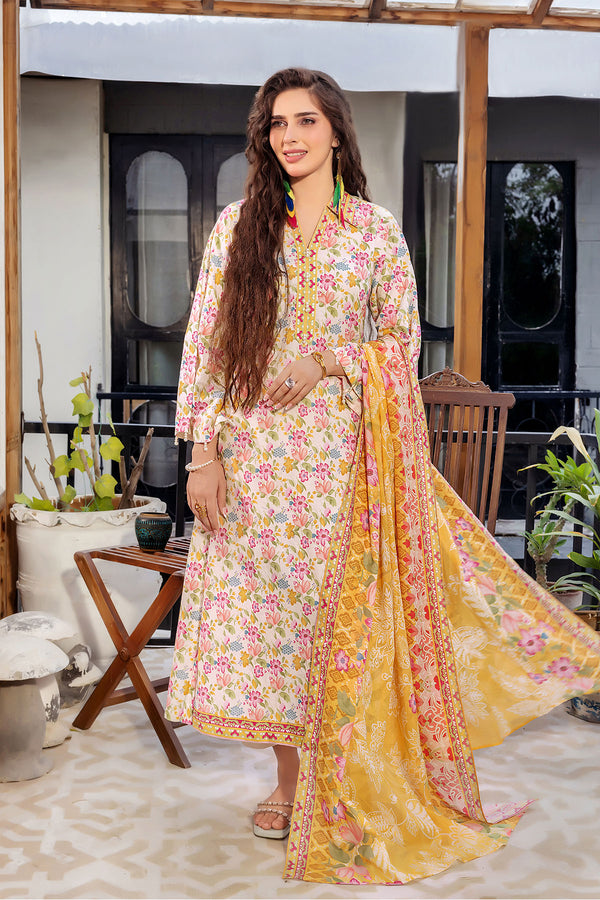 ODE05 | 3PC UNSTITCHED