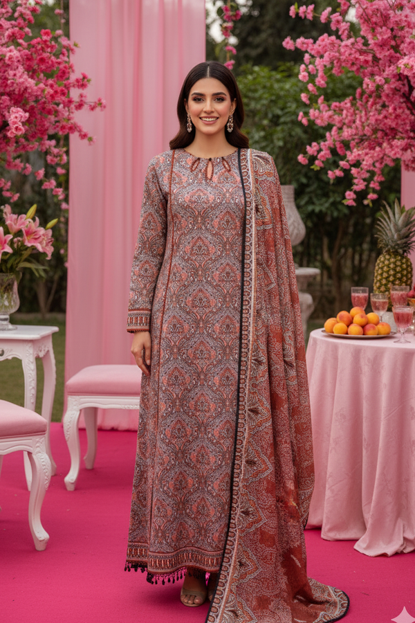 ODE13 | 3PC UNSTITCHED