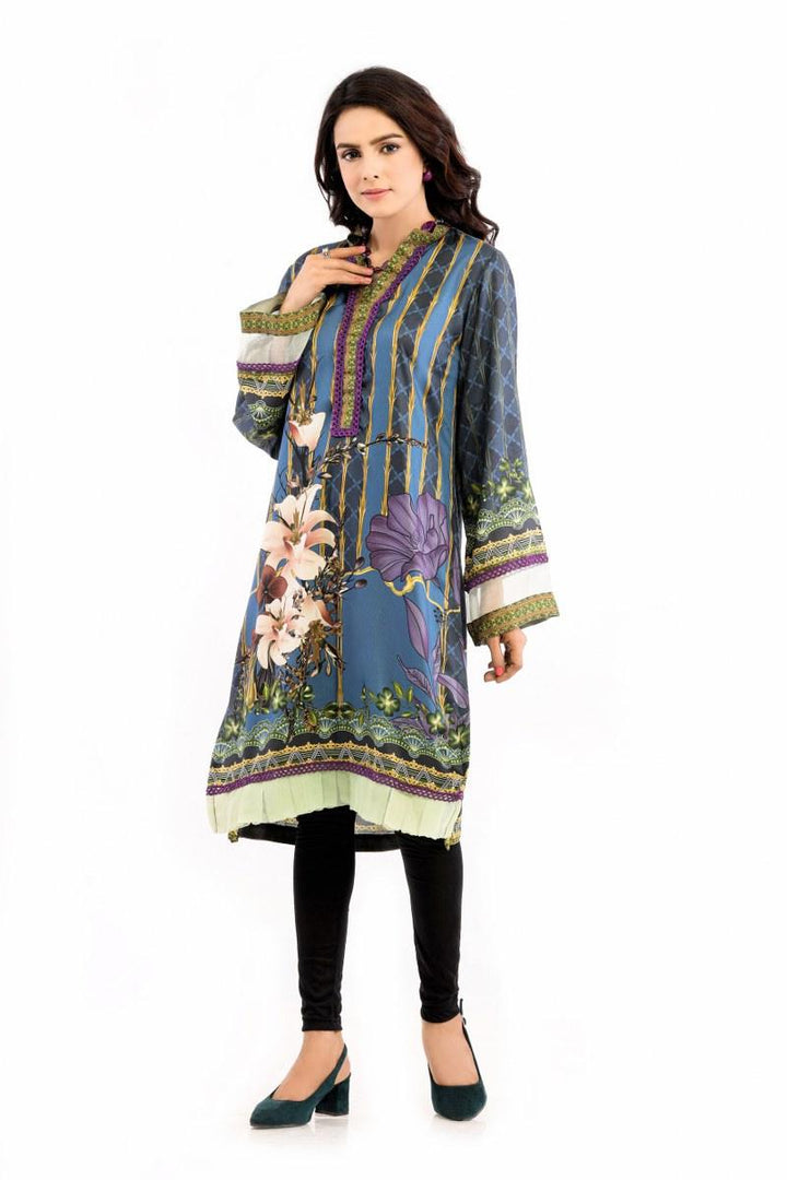 SKS-03 - SAFWA DIGITAL PRINTED KATRAI KURTI COLLECTION 2021  SAFWA | Dresses | Pakistani Dresses | Dress Design