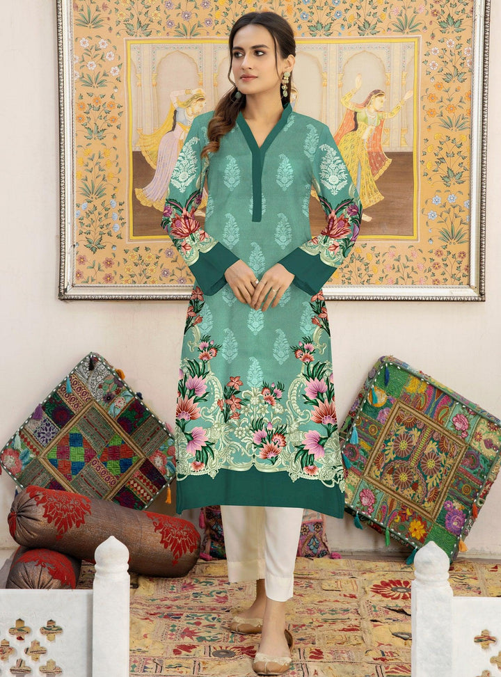 SPK-136 - SAFWA DIGITAL PRINTS LAWN SHIRT COLLECTION VOL 4