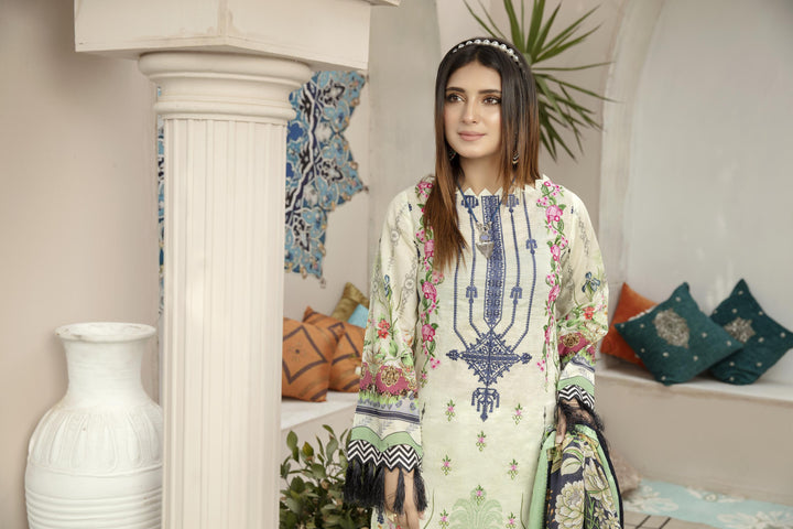 SOC-06 - SAFWA OREGANO EMBROIDERED COLLECTION VOL 01 2022 Dresses | Dress Design | Pakistani Dresses | Online Shopping in Pakistan