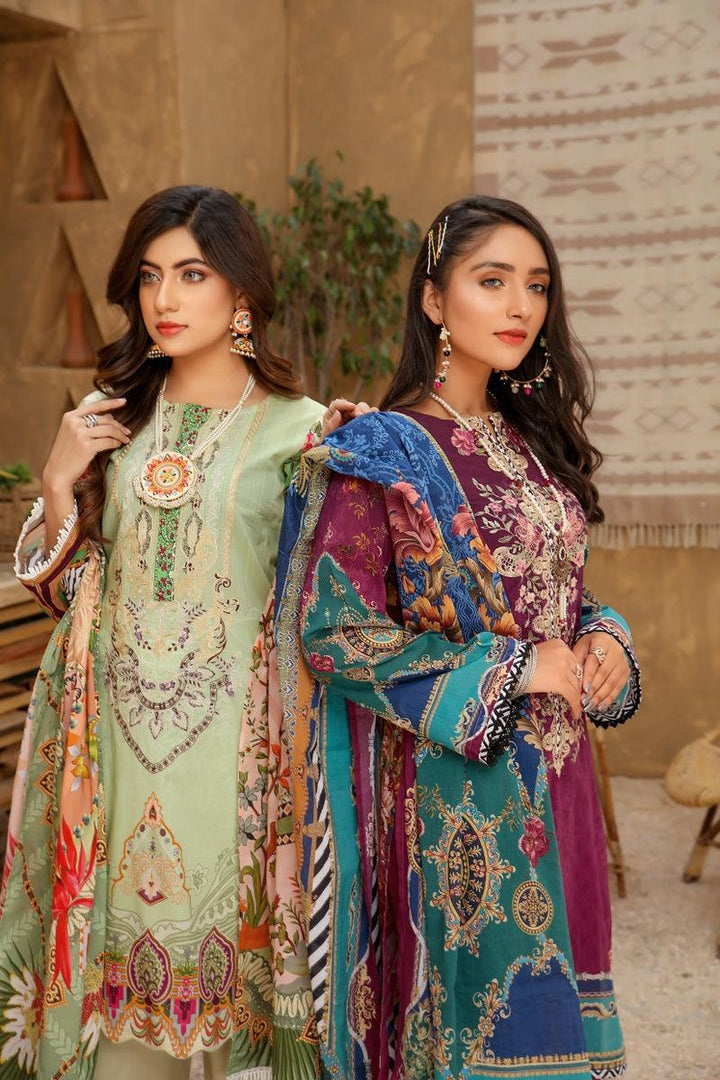 SI-06- SAFWA IMPALA 3-PIECE COLLECTION VOL 1 2021 SAFWA | Dresses | Dress Designs | Summer 2021