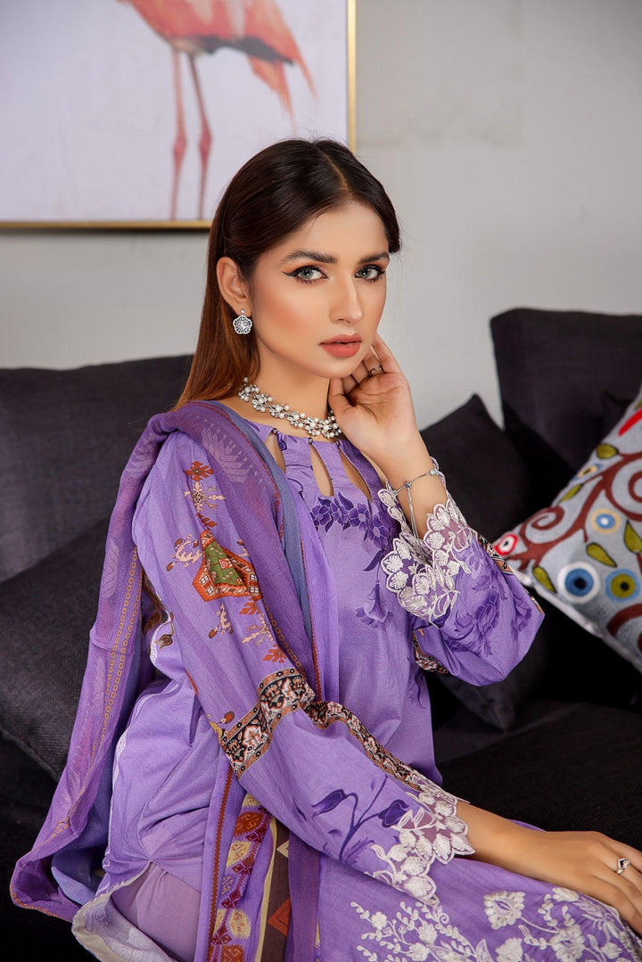 SLC-06 - SAFWA LUXURY 3-PIECE COLLECTION VOL 1 2022 Shop Online | Pakistani Dresses | Dresses |3-Piece Dress
