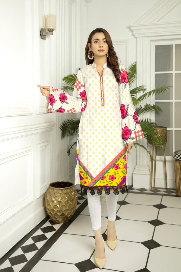 SKD 096- SAFWA DIGITAL COTTON PRINT KURTI COLLECTION - VOL 09 2021 -SHIRT KURTI KAMEEZ Safwa Online Store