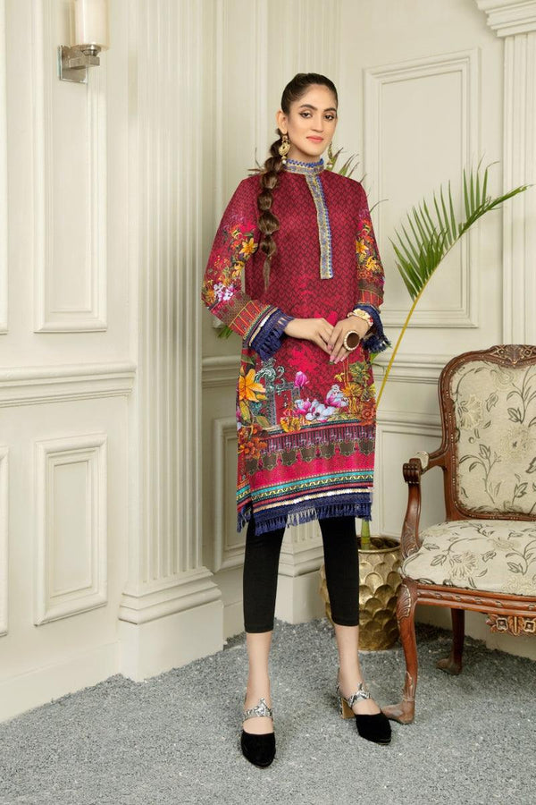 SKD 097- SAFWA DIGITAL COTTON PRINT KURTI COLLECTION - VOL 09 2021 -SHIRT KURTI KAMEEZ Safwa Online Store