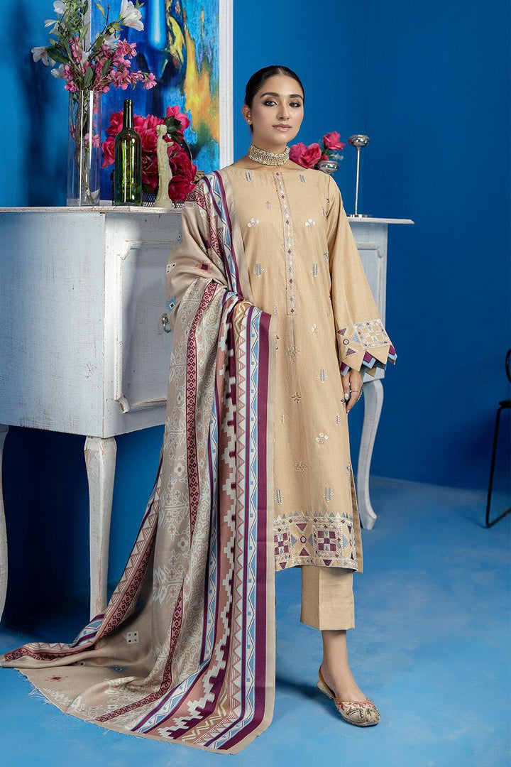 KEC-09 - SAFWA KEVA EMBROIDERED KHADDAR COLLECTION SAFWA | Dresses | Pakistani Dresses | Dress Design