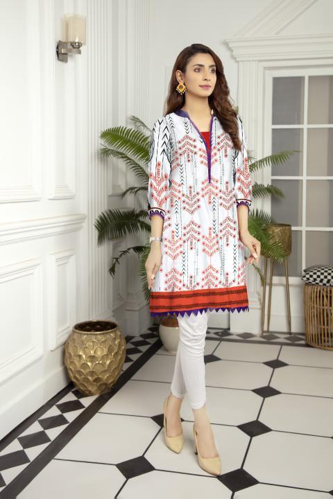 SKD 104- SAFWA DIGITAL COTTON PRINT KURTI COLLECTION - VOL 10 2021 -SHIRT KURTI KAMEEZ Safwa Online Store