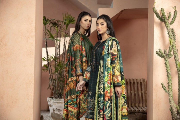 SBT-16 - SAFWA BOTANIC EMBROIDERED 3-PIECE COLLECTION VOL 02 Dresses | Dress Design | Pakistani Dresses | Online Shopping in Pakistan 2022