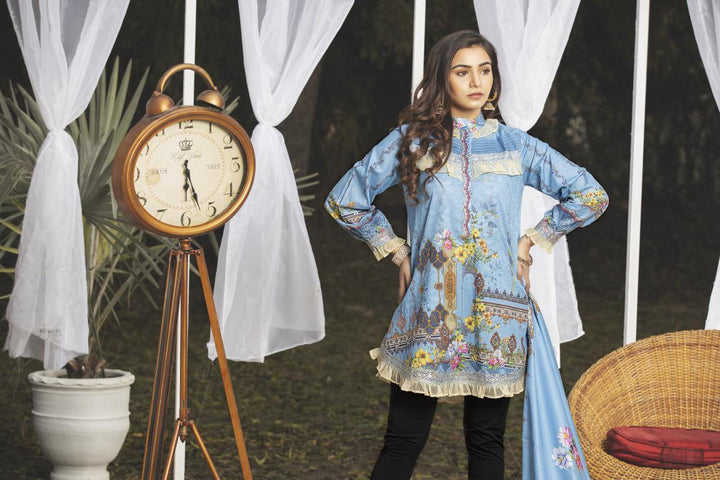 SL-18 -SAFWA LAWN-SALVIA COLLECTION VOL 03 2020 - PRINTED -2 PIECE DRESS - Safwa |Dresses| Pakistani Dresses| Fashion|Online Shopping