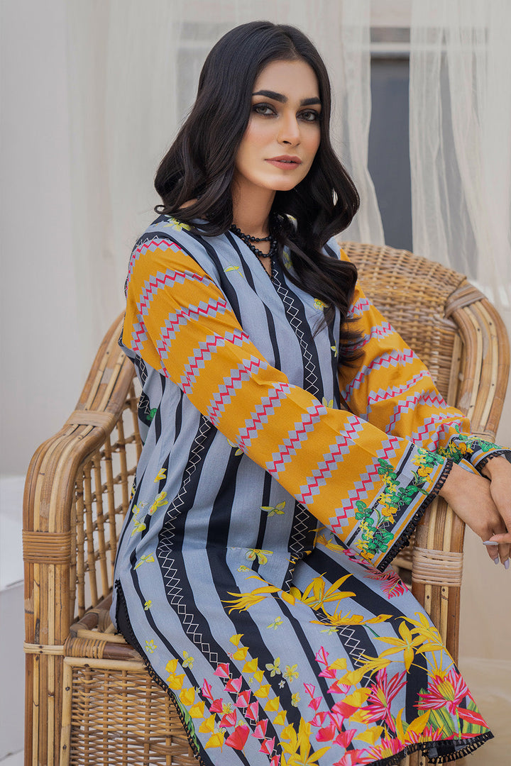 SPK-145 - SAFWA DIGITAL PRINTS LAWN SHIRT COLLECTION VOL 5