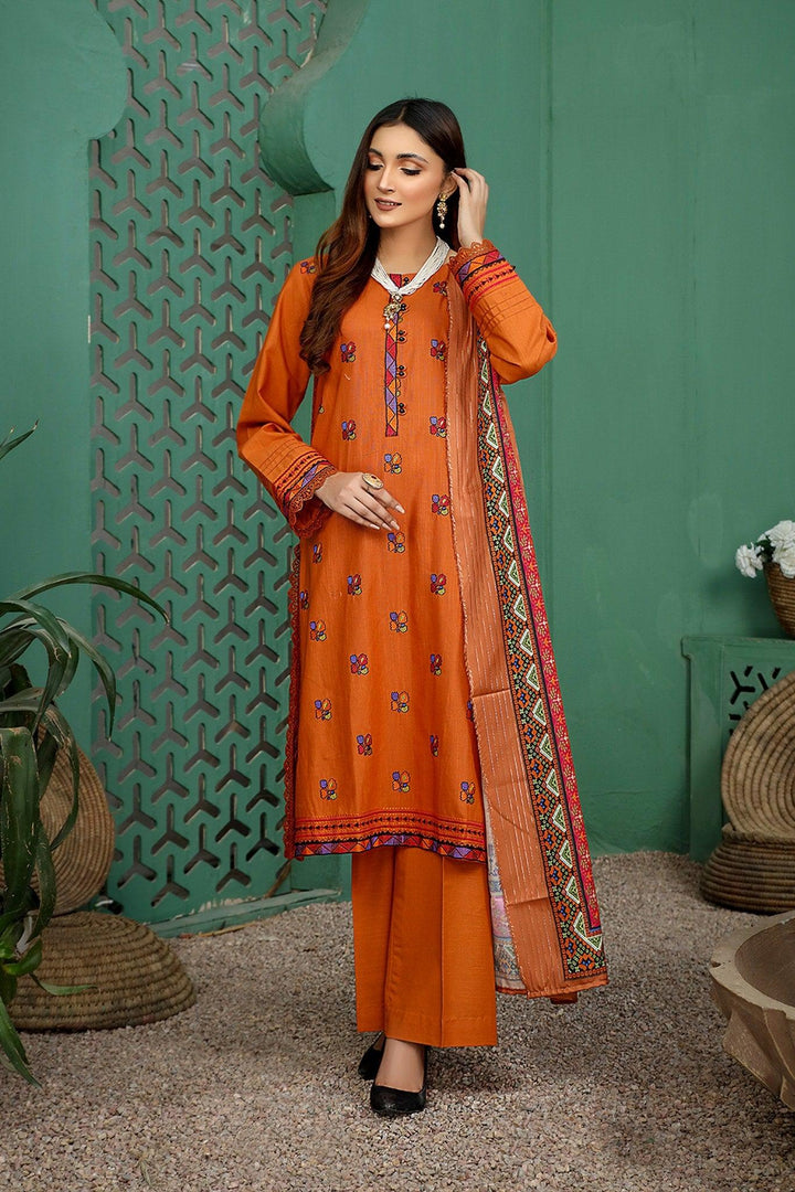 KEC-25 - SAFWA KEVA EMBROIDERED KHADDAR COLLECTION SAFWA | Dresses | Pakistani Dresses | Dress Design