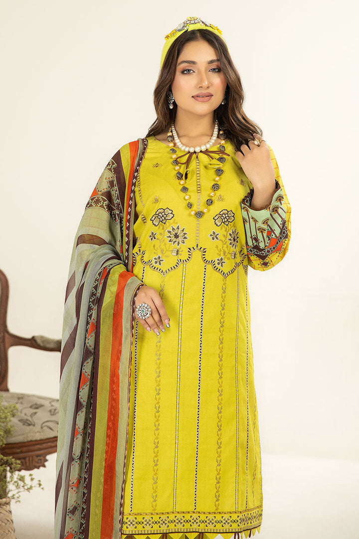 SBT-25 - SAFWA BOTANIC EMBROIDERED COLLECTION