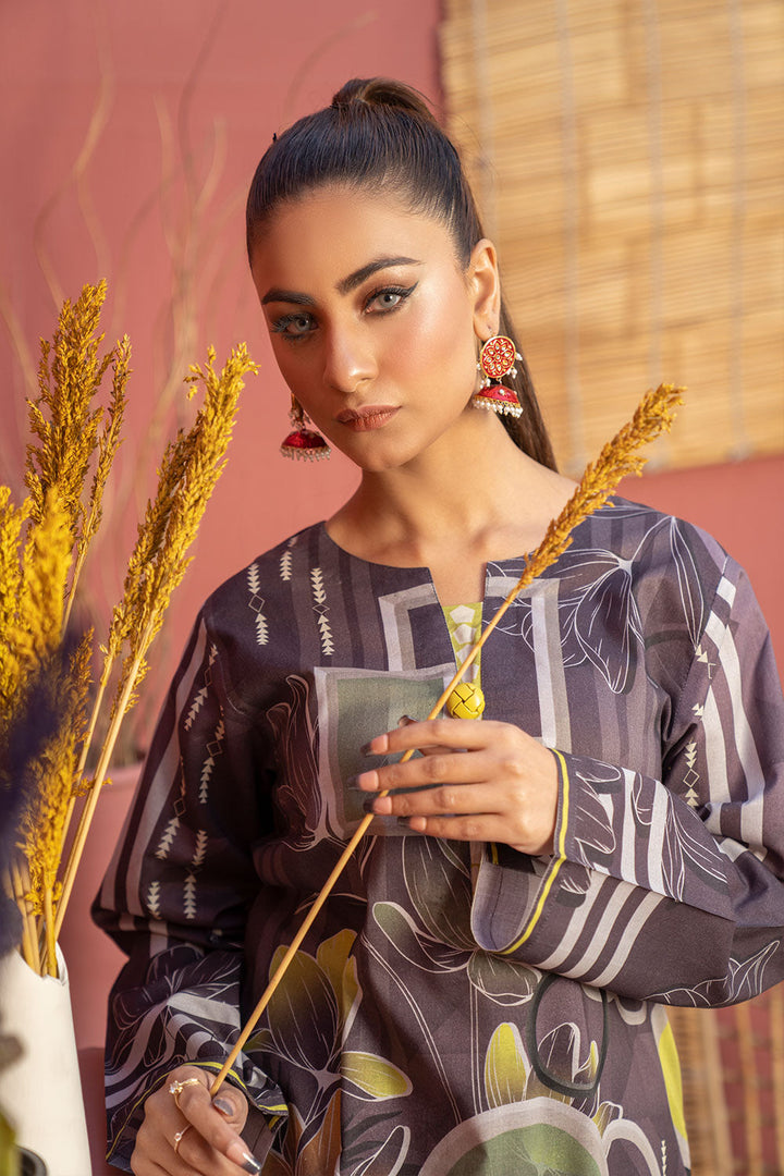 SKD 264 - SAFWA DIGITAL LAWN KURTI