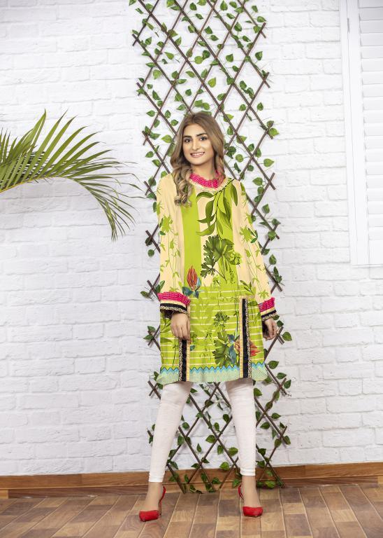 SC/21 -SAFWA PREMIUM LAWN-SERENE COLLECTION-DIGITAL LAWN SHIRT - Safwa-Pakistani Dresses-Dresses-Kurti-Shop Online