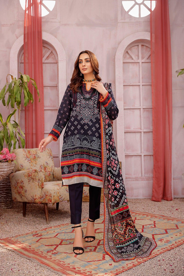 SPC-22 - SAFWA PRAHA COLLECTION 3 PIECE SUIT - Three Piece Suit-SAFWA -SAFWA Brand Pakistan online shopping for Designer Dresses | SAFWA | DRESS | DESIGN | DRESSES | PAKISTANI DRESSES