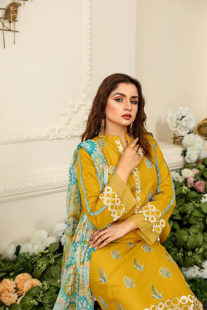 SEC-26 - SAFWA ETSY 3-PIECE EMBROIDERED COLLECTION VOL 02 - SAFWA Brand