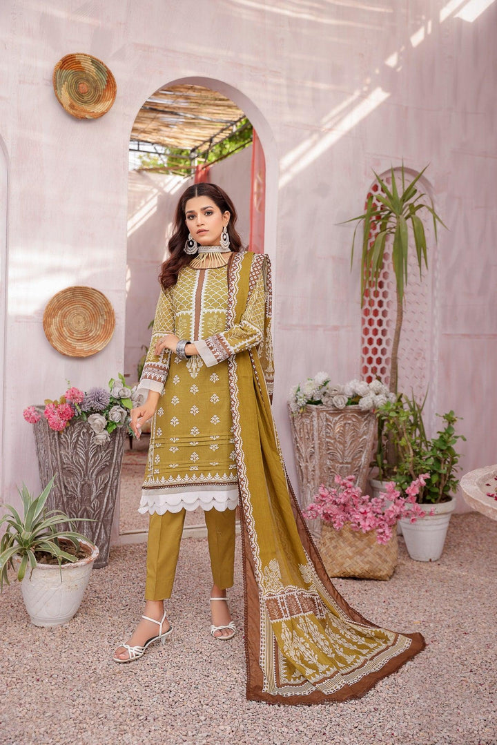 SPC-27 - SAFWA PRAHA COLLECTION 3 PIECE SUIT - Three Piece Suit-SAFWA -SAFWA Brand Pakistan online shopping for Designer Dresses | SAFWA | DRESS | DESIGN | DRESSES | PAKISTANI DRESSES