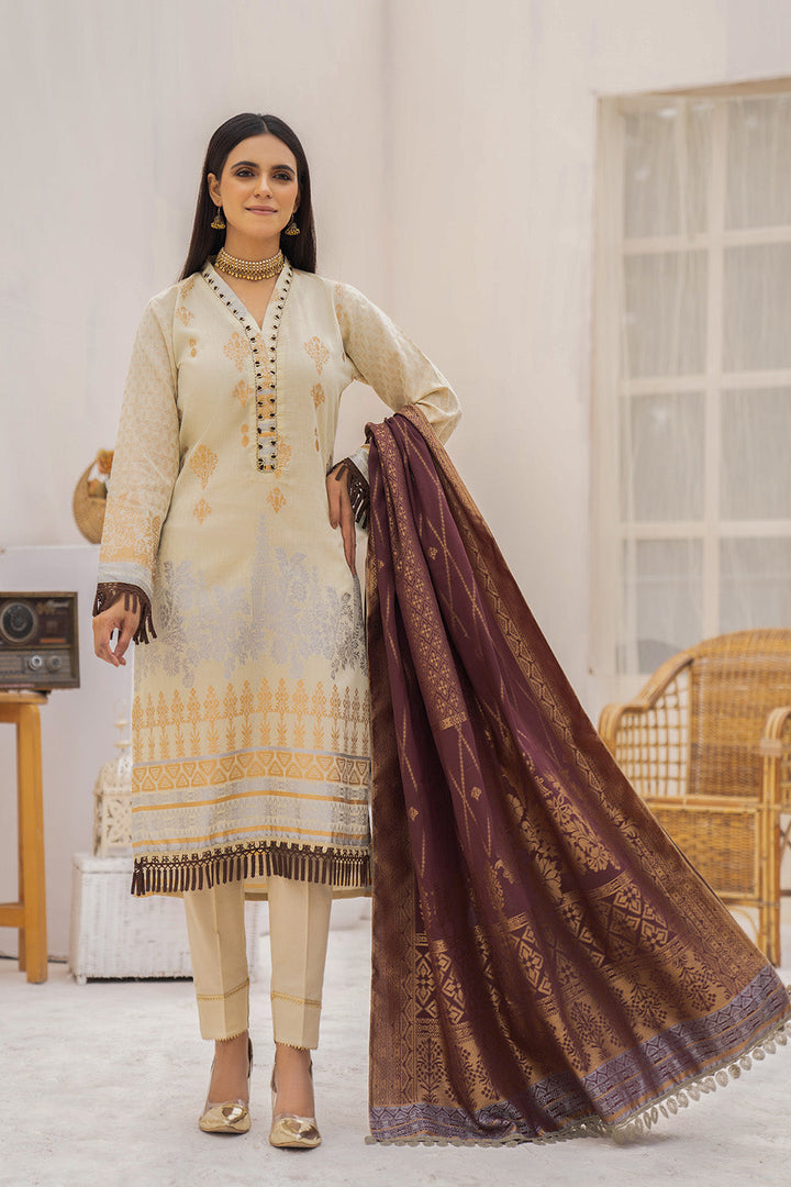 SJC-16 -SAFWA ZIVA JACQUARD 3-PIECE COLLECTION VOL 2