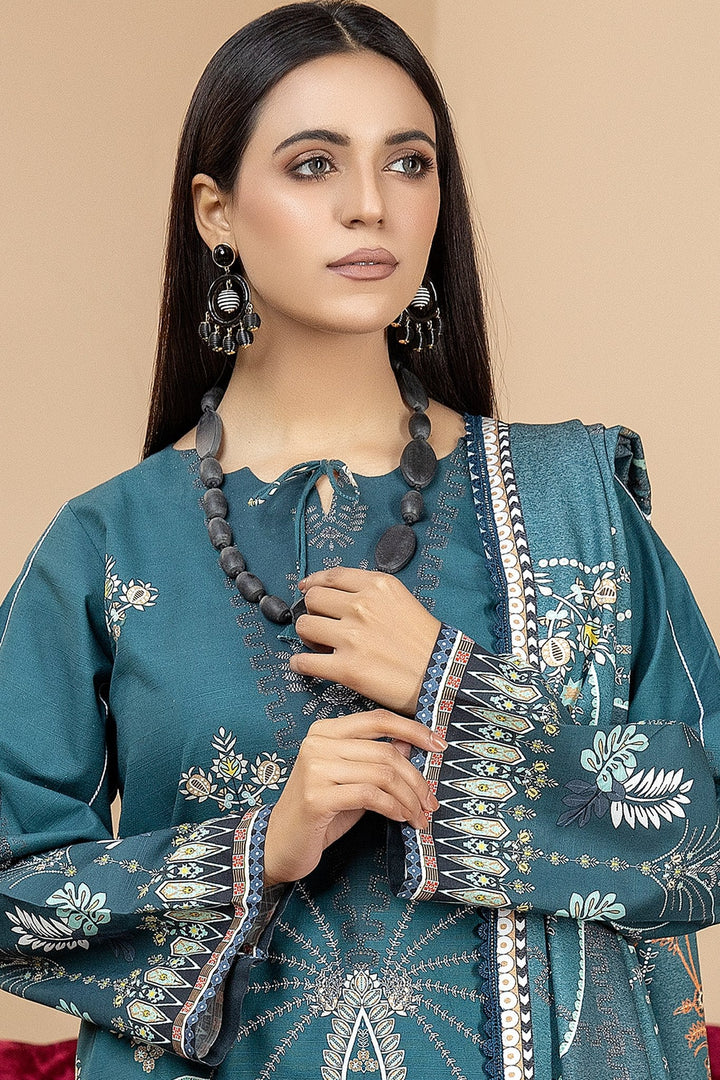 SMW-09 - SAFWA MALLOW KHADDAR 3 PIECE COLLECTION 2022  SAFWA | Dresses | Pakistani Dresses | Dress Design