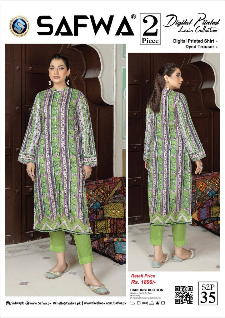 S2P-35 SAFWA DIGITAL PRINT 2-PIECE COLLECTION VOL 10 2022