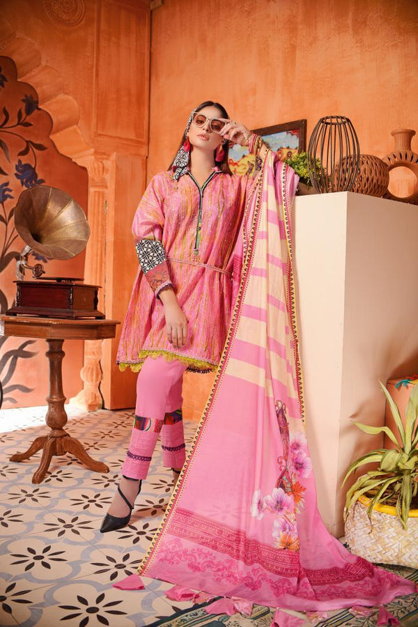 SM-36 - SAFWA EMBROIDERED 3-PIECE MODA COLLECTION 2021 -| SAFWA DRESS DESIGN | DRESSES | PAKISTANI DRESSES | SAFWA BRAND Pakistani online shopping for Designer Dresses