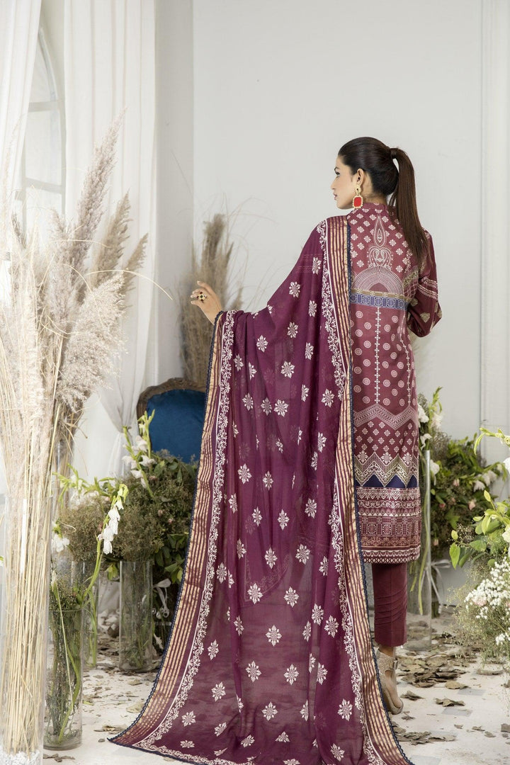 SPC-37 - SAFWA PRAHA COLLECTION 3 PIECE SUIT - Three Piece Suit-SAFWA -SAFWA Brand Pakistan online shopping for Designer Dresses | SAFWA | DRESS | DESIGN | DRESSES | PAKISTANI DRESSES