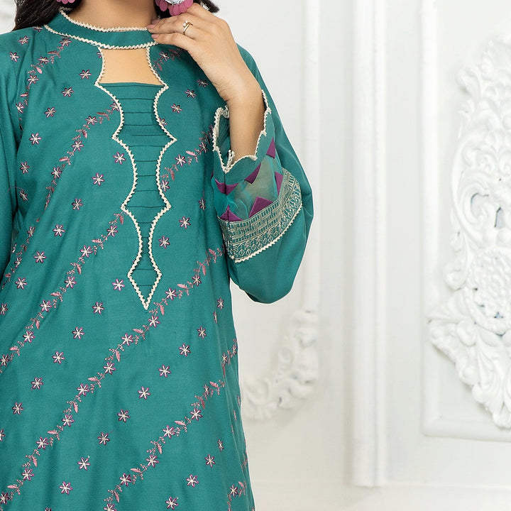SSW-03 - SAFWA ASTER EMBROIDERED WOOL SHIRT COLLECTION VOL 01 - SAFWA Brand
