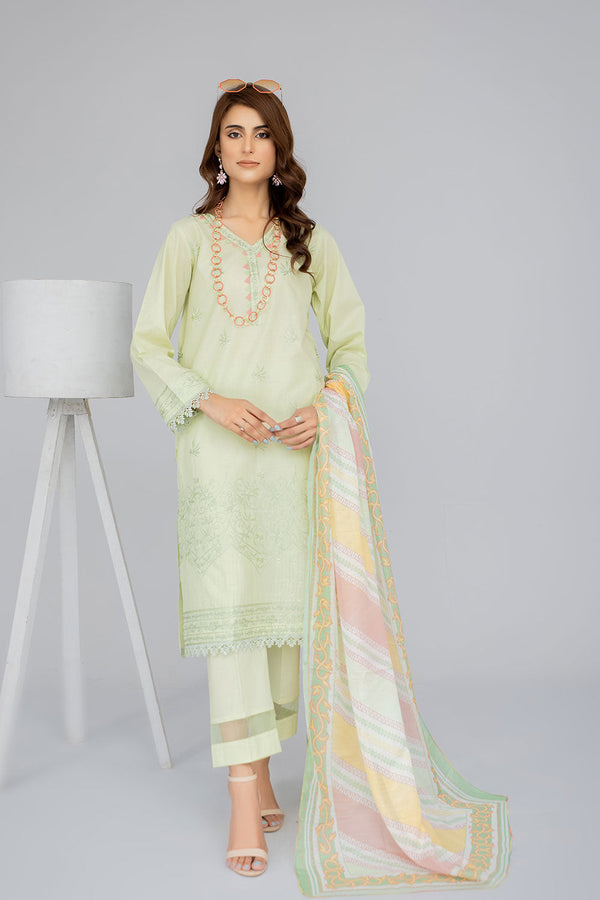 SEC-90 - SAFWA ETSY 3-PIECE EMBROIDERED COLLECTION VOL 07