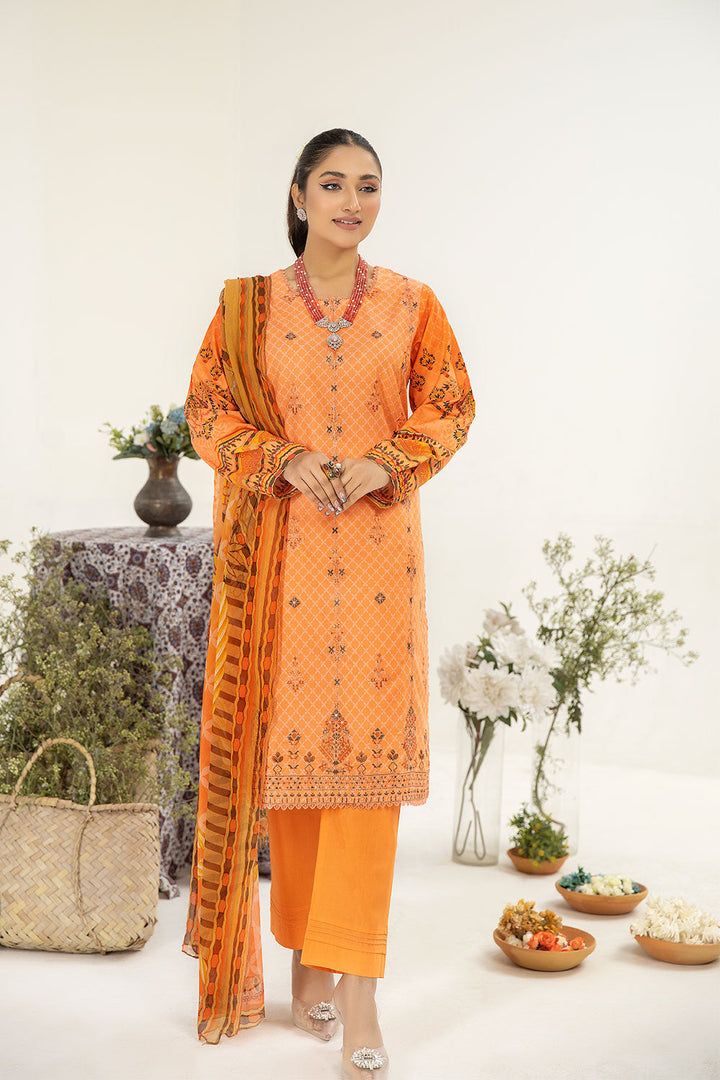 SBT-30 - SAFWA BOTANIC EMBROIDERED COLLECTION