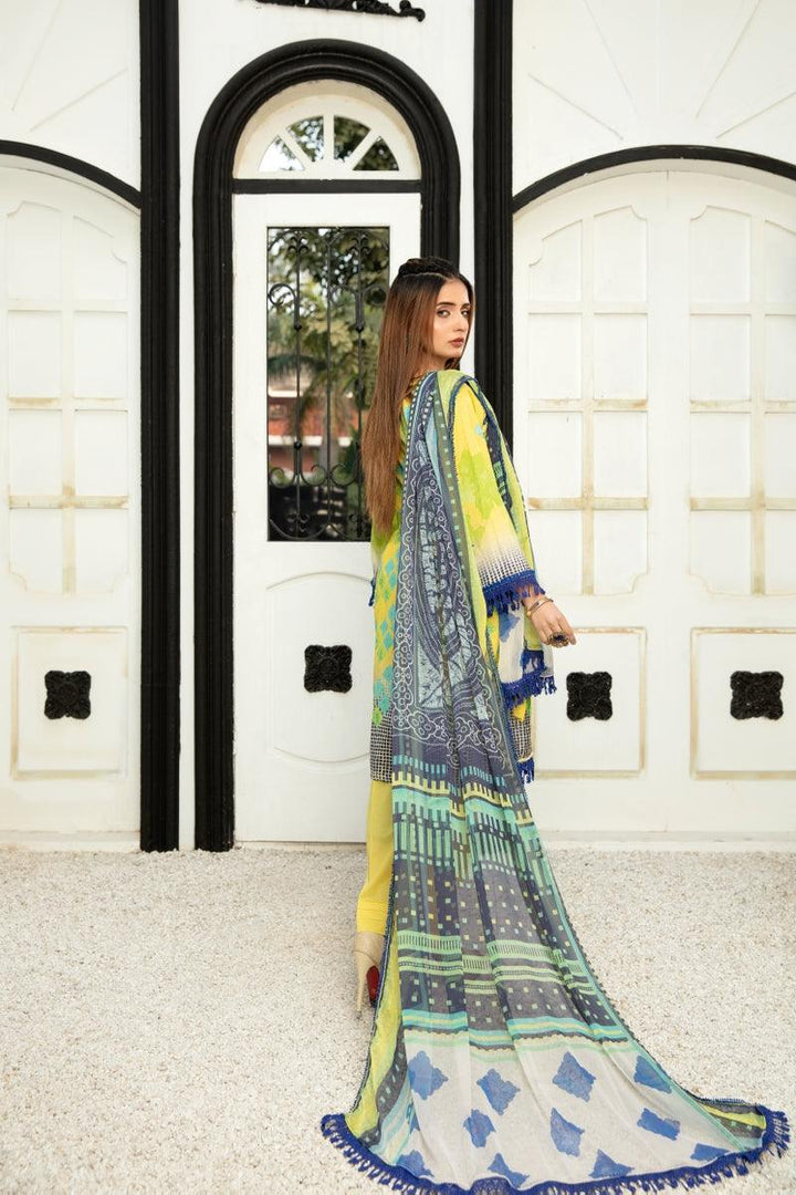 SM-45 - SAFWA EMBROIDERED 3-PIECE MODA COLLECTION 2021 -| SAFWA DRESS DESIGN | DRESSES | PAKISTANI DRESSES | SAFWA BRAND Pakistani online shopping for Designer Dresses