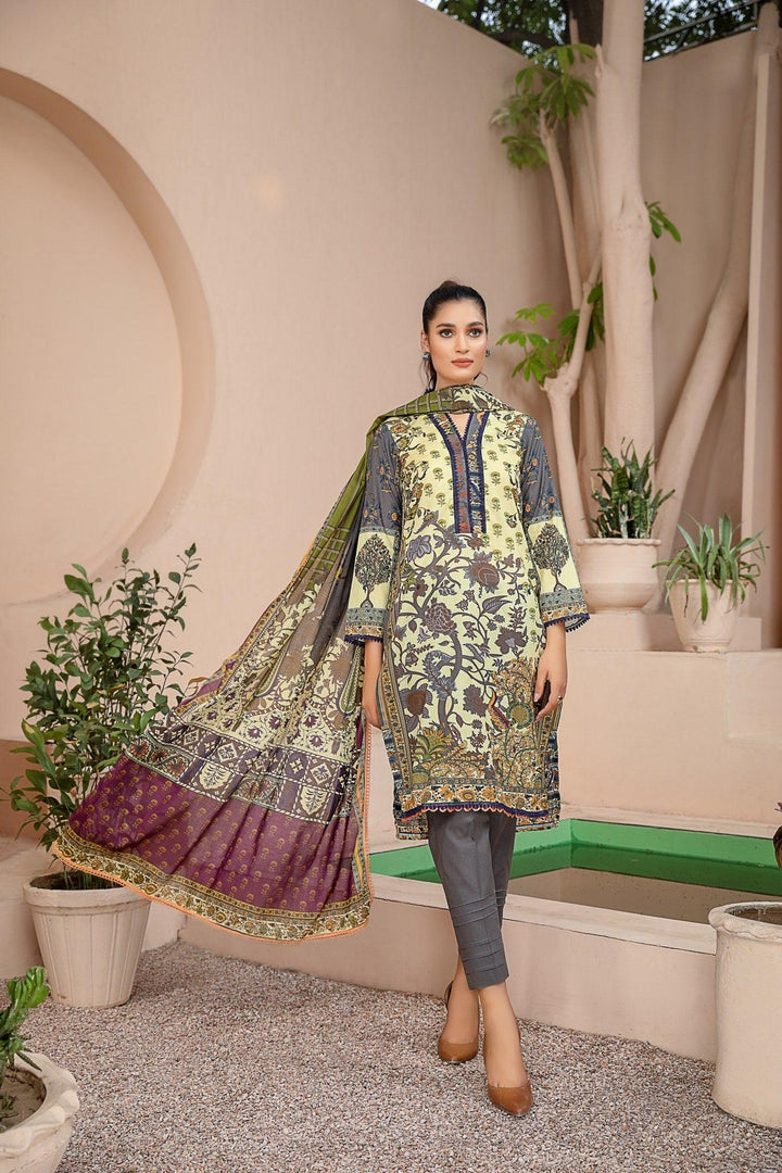 SPC-48 - SAFWA PRAHA COLLECTION 3 PIECE SUIT - Three Piece Suit-SAFWA -SAFWA Brand Pakistan online shopping for Designer Dresses | SAFWA | DRESS | DESIGN | DRESSES | PAKISTANI DRESSES