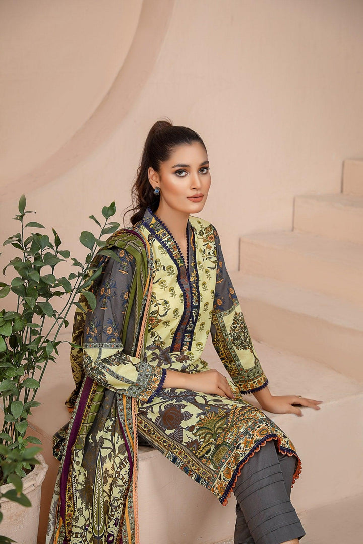 SPC-48 - SAFWA PRAHA COLLECTION 3 PIECE SUIT - Three Piece Suit-SAFWA -SAFWA Brand Pakistan online shopping for Designer Dresses | SAFWA | DRESS | DESIGN | DRESSES | PAKISTANI DRESSES