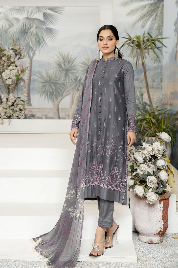 SEC-59 - SAFWA ETSY 3-PIECE EMBROIDERED COLLECTION VOL 04