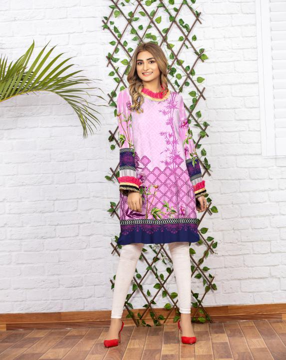 SC/59 -SAFWA PREMIUM LAWN-SERENE COLLECTION-DIGITAL LAWN SHIRT - Safwa-Pakistani Dresses-Dresses-Kurti-Shop Online