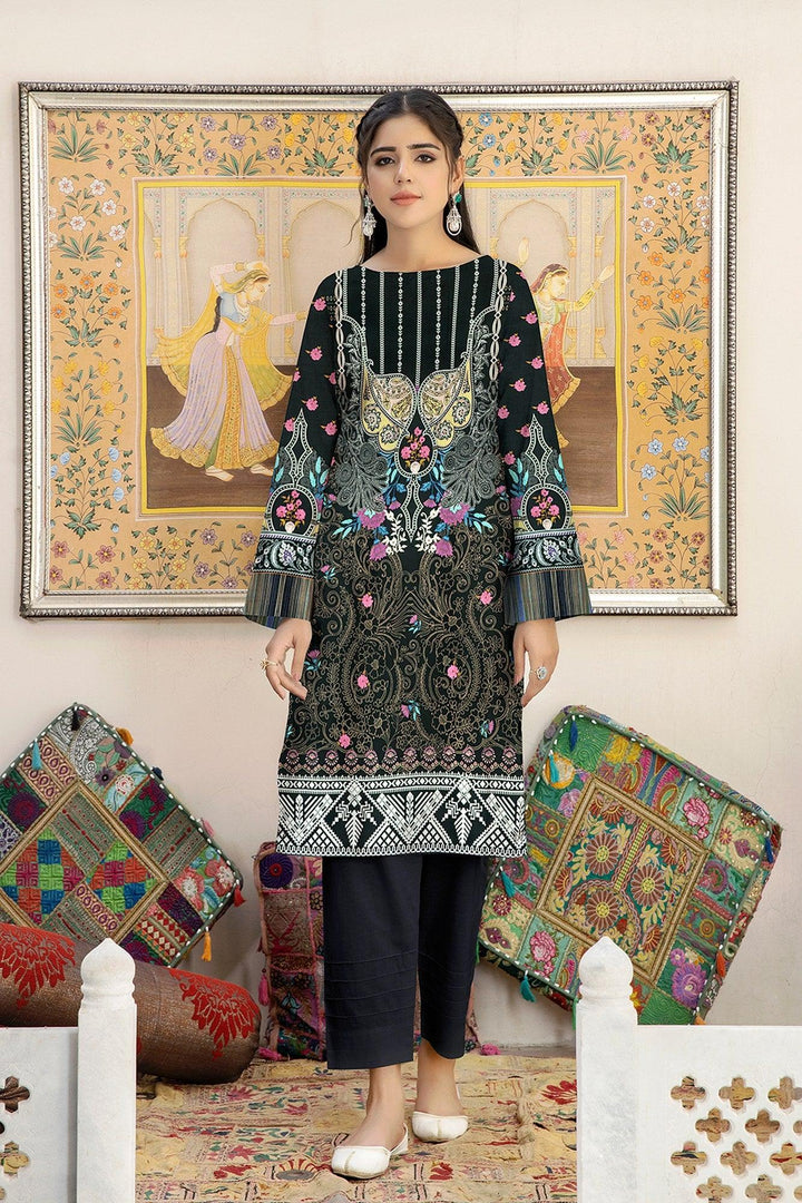 S2V-05 - SAFWA DIGITAL VISCOSE 2 PIECE - VISCOSE KAMEEZ - VISCOSE TROUSER - Safwa Pakistan Fashion 