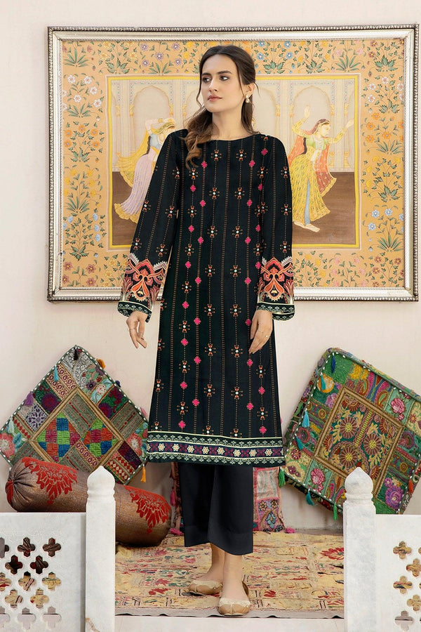 S2V-07 - SAFWA DIGITAL VISCOSE 2 PIECE - VISCOSE KAMEEZ - VISCOSE TROUSER - Safwa Pakistan Fashion 