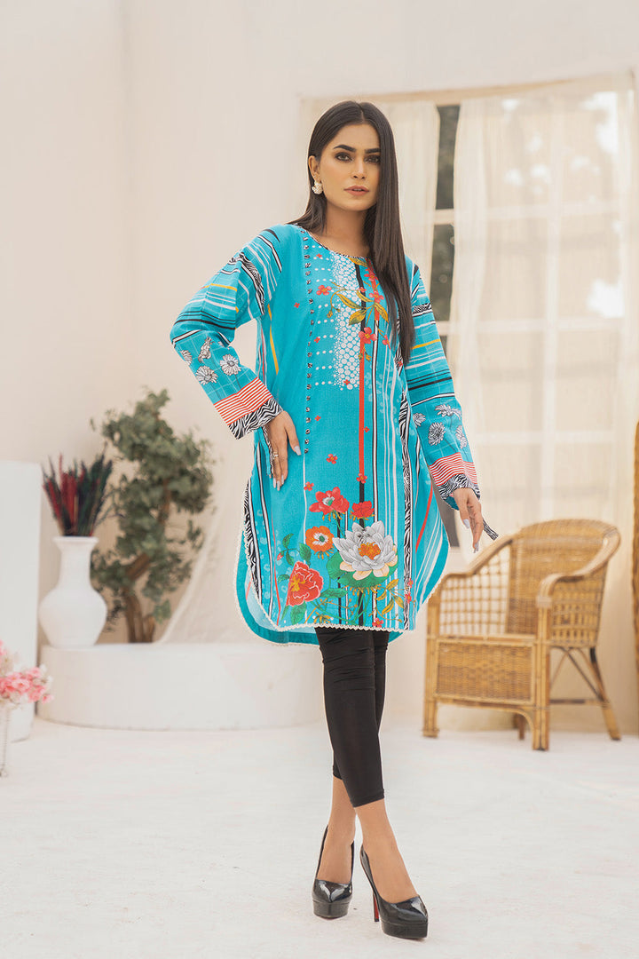 SPK-142 - SAFWA DIGITAL PRINTS LAWN SHIRT COLLECTION VOL 5