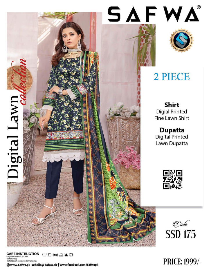 SSD-175 - DIGITAL PRINTS SHIRT DUPATTA COLLECTION VOL 02 Dresses | Dress Design | Pakistani Dresses | Online Shopping in Pakistan
